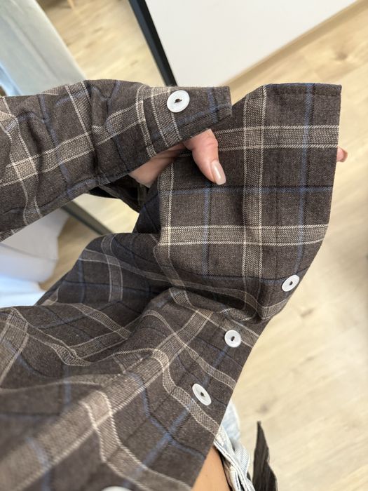 Карирена риза с универсален размер