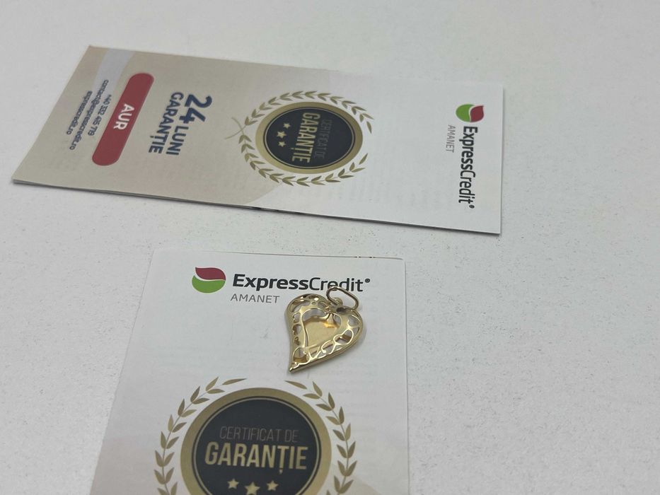 Pandantiv Aur 14K 1.90g (Ag25 Belvedere B.40753.3) Garantie 2 ani!