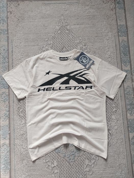 Футболка белая hellstar
