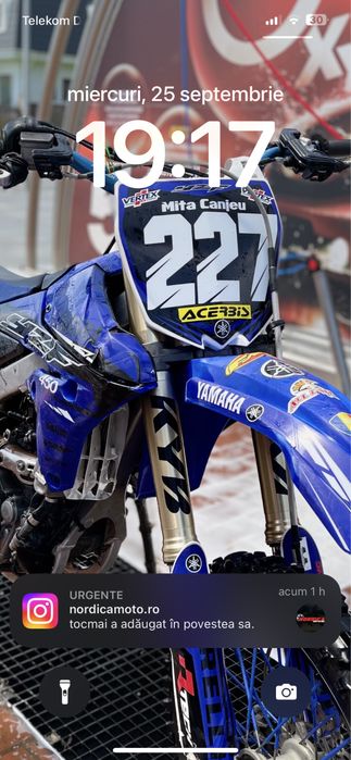 Yamaha yz450f 2017 schimb cu auto