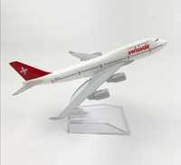 Macheta avion Swissair / metal / 16 cm