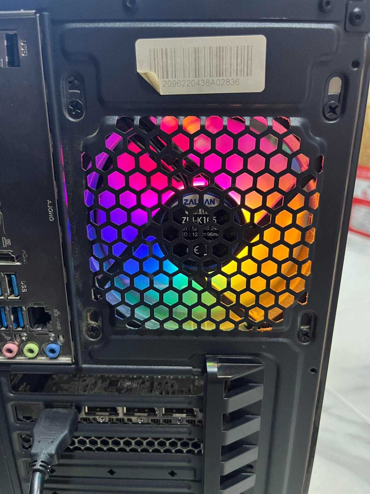 Gaming PC AMD Ryzen 2600 3.40GHz 32GB T-FORCE Palit GeForce RTX 3060