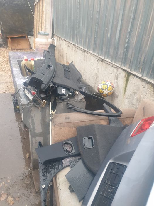 Черен салон и панорама за бмв е61