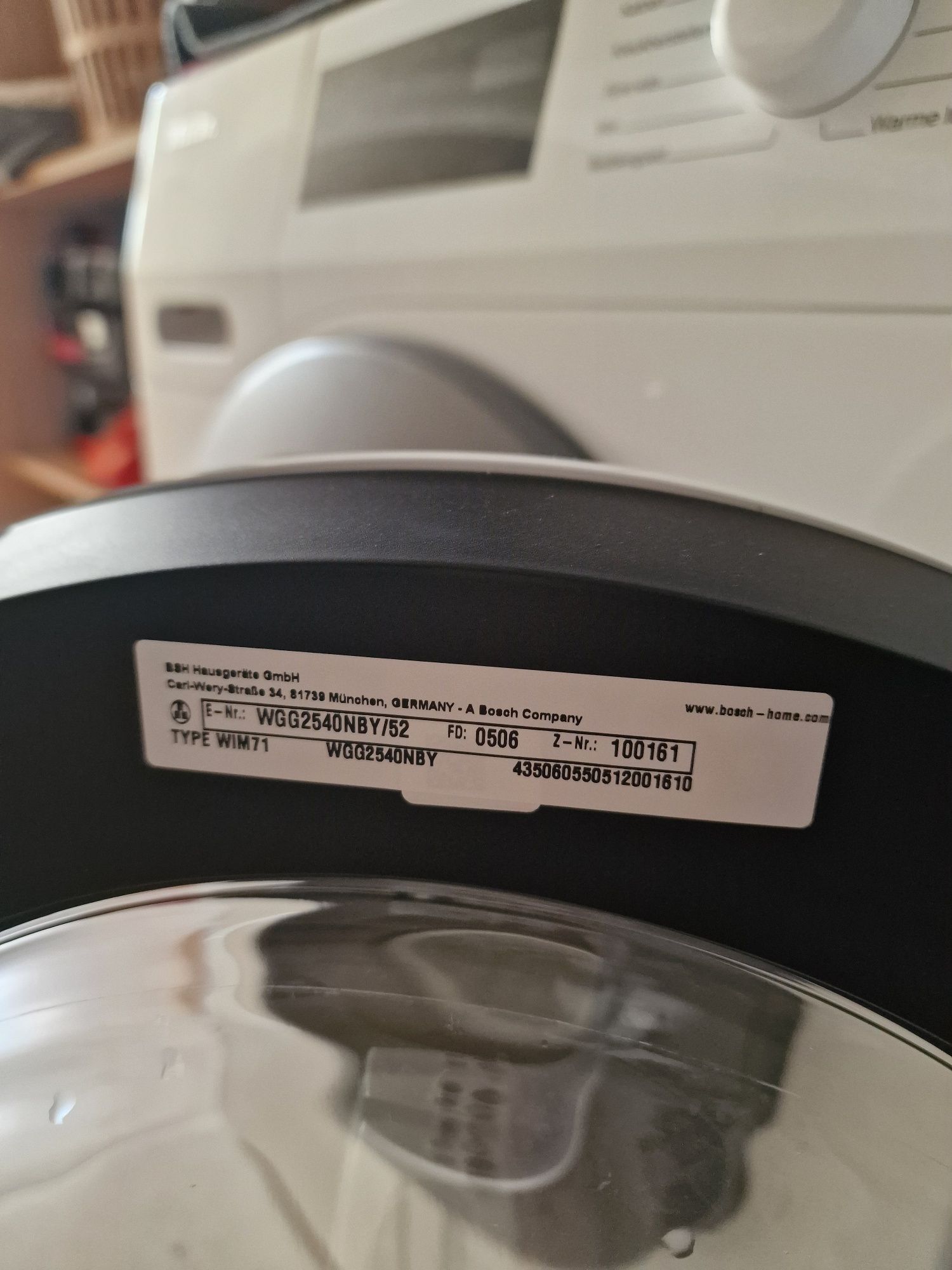 Пералня Miele W1 Twin dos 9 kg.