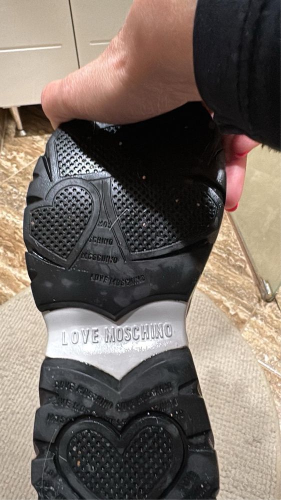 Боти тип чорап Love Moschino
