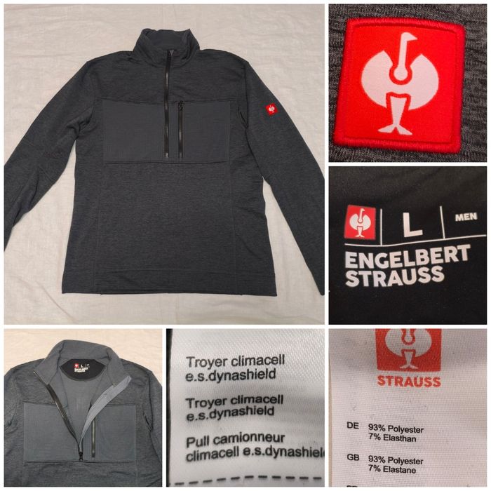 Bluză Engelbert Strauss mărimea L bărbat muncă șofer șantier salopetă