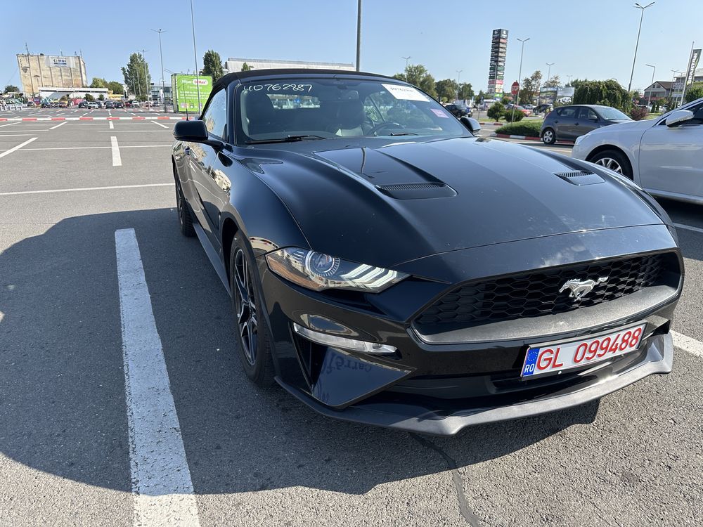 Ford mustang cabrio facelift an 2018 2.3 ecoboost 317cp automat