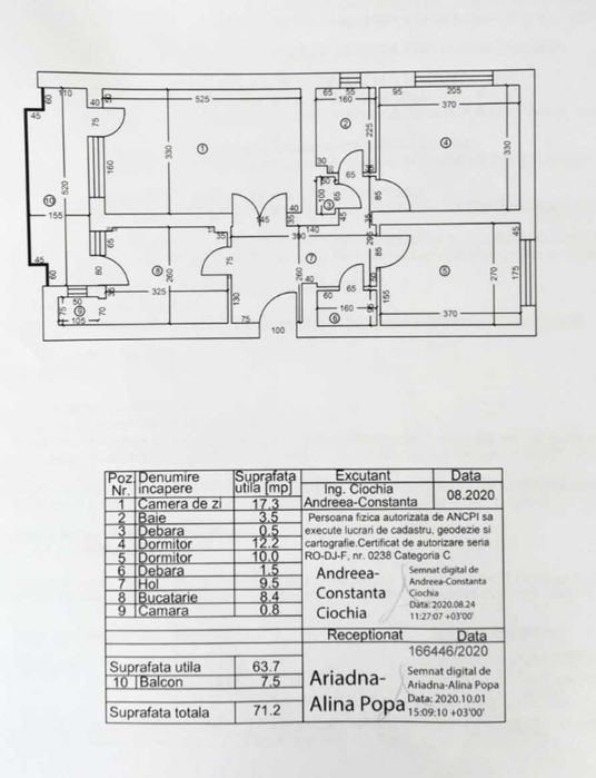 Proprietar -  Apartament 3 camere decomandate, liber, Calea Bucuresti