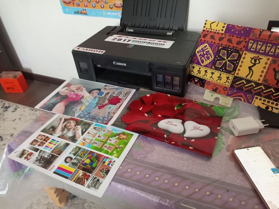 Canon rangli Tezkor printer,yaxshi tiniq ishlidi Zaprafka qilingan100%