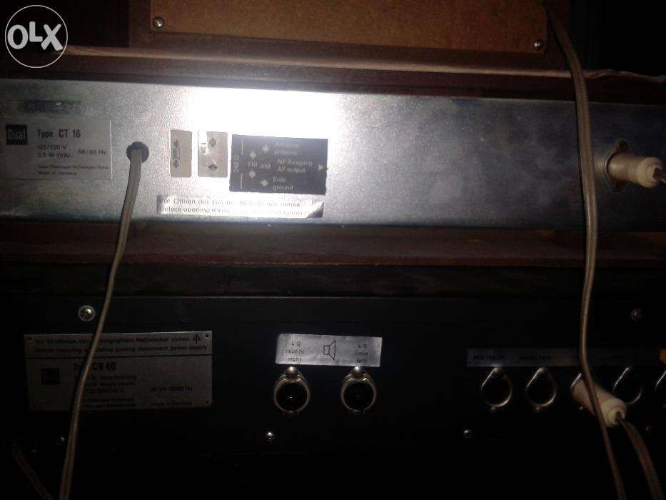 Vintage Tuner Dual CT16+amplificator Dual CV40