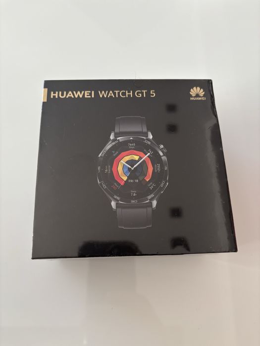 Huawei Watch GT 5 black 46mm sigilat