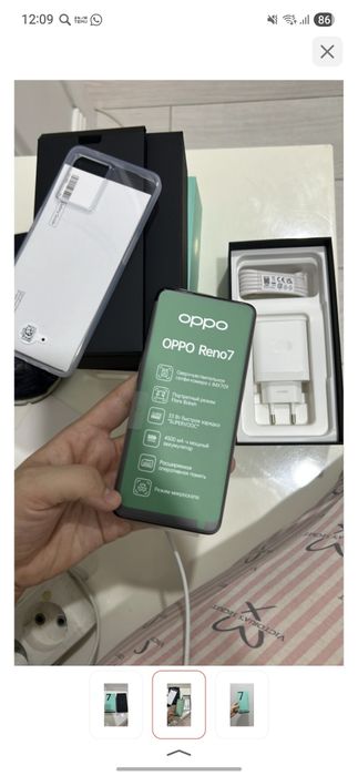 Oppo reno 7 . состояние идеал . 8/128 гб