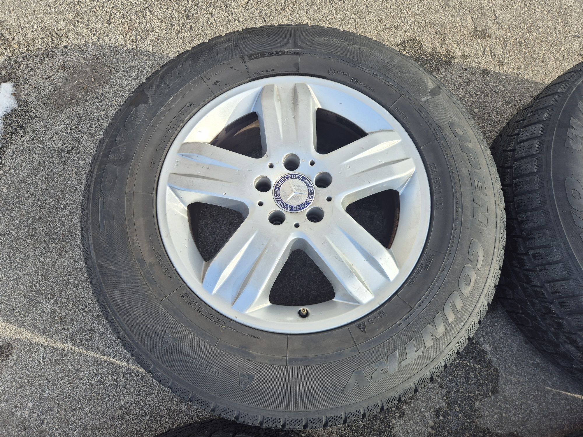5х112/17 с гуми Мерцедес МЛ W163 W164 5х112/17 Mercedes ML