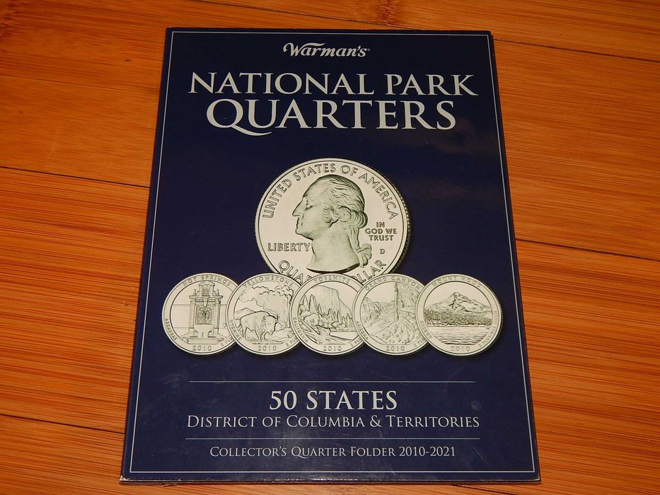 Pliant Set monede Parcuri Nationale Americane 2010-2021