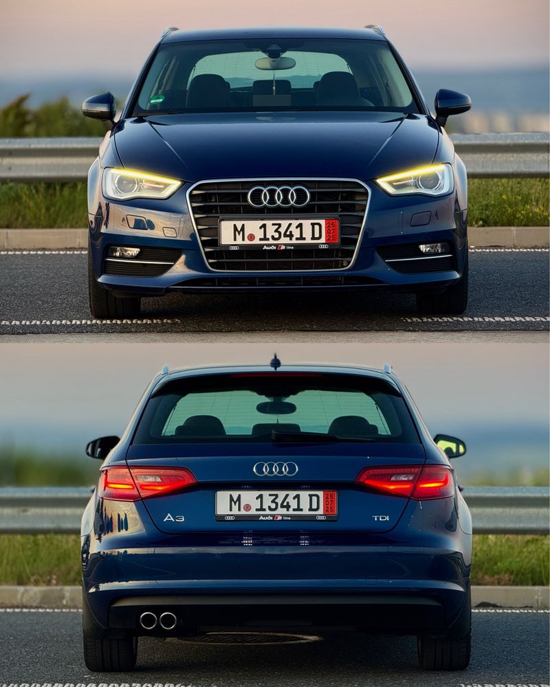 Audi A3 SportBack 2015.01 Euro 6 2.0 TDI 150 CP Line Assist