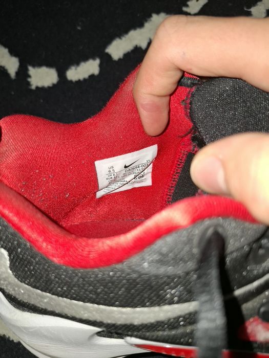 Nike zoom freak 3 bread