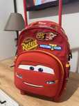 Rucsac pe roti/troller copii Cars 12lt