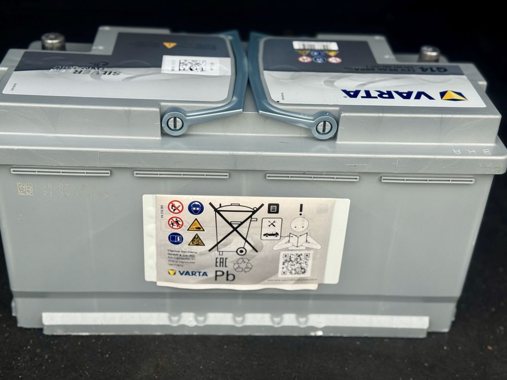 Отличен AGM акумулатор Varta Silver Dinamic 95Ah 169лв.