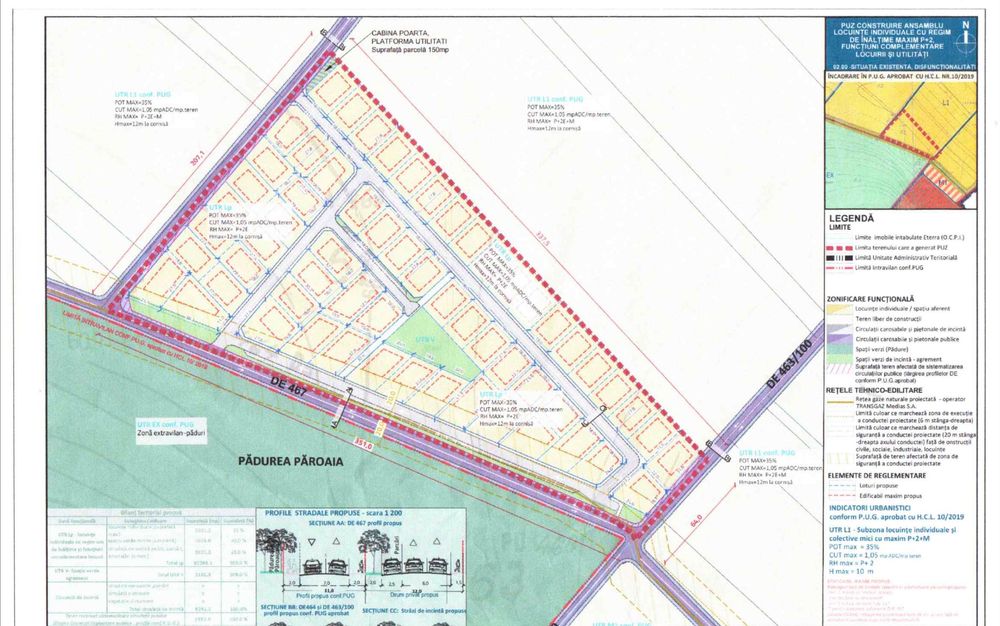 Vânzare loturi teren intravilan 500 mp - Posta, Cernica