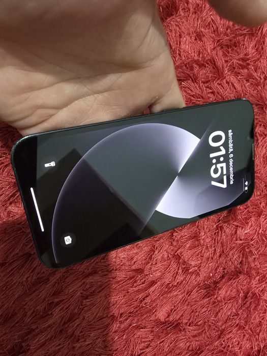 -Iphone 13, Negru, 256Gb, 6Ram, bat: 100%, stare foarte buna, doar tel