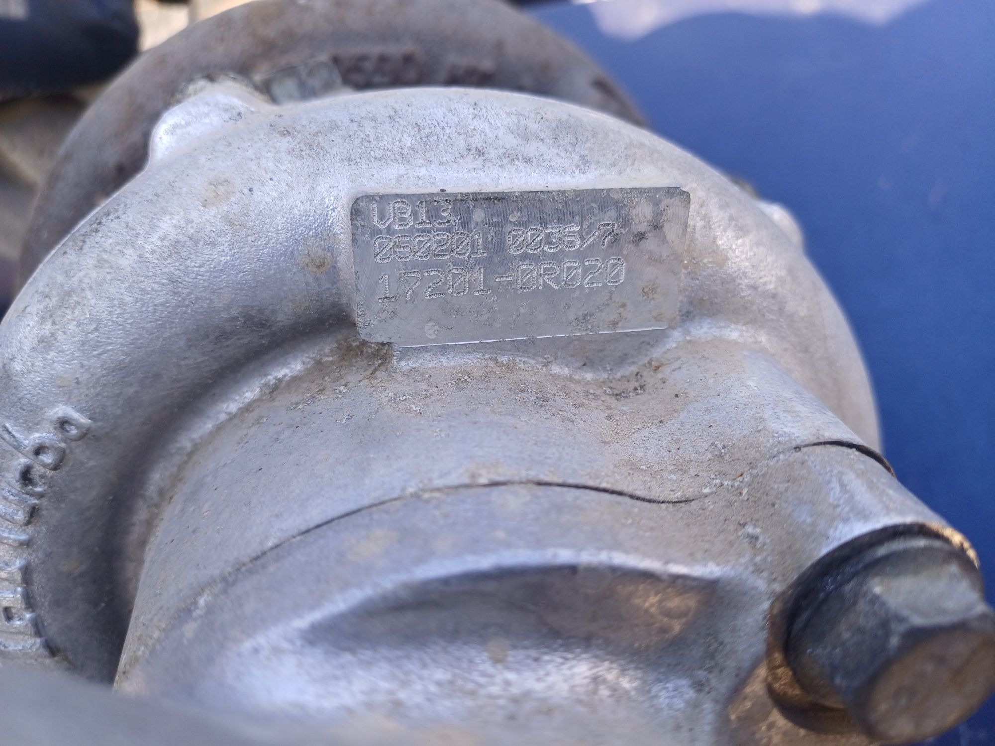 Турбина 17201-0R020 TOYOTA 2.2 177 коня