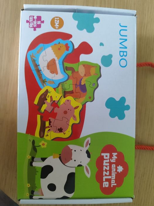 HAPE Монтесори куб - Мултифункционален куб с ксилофон + подарък пъзели