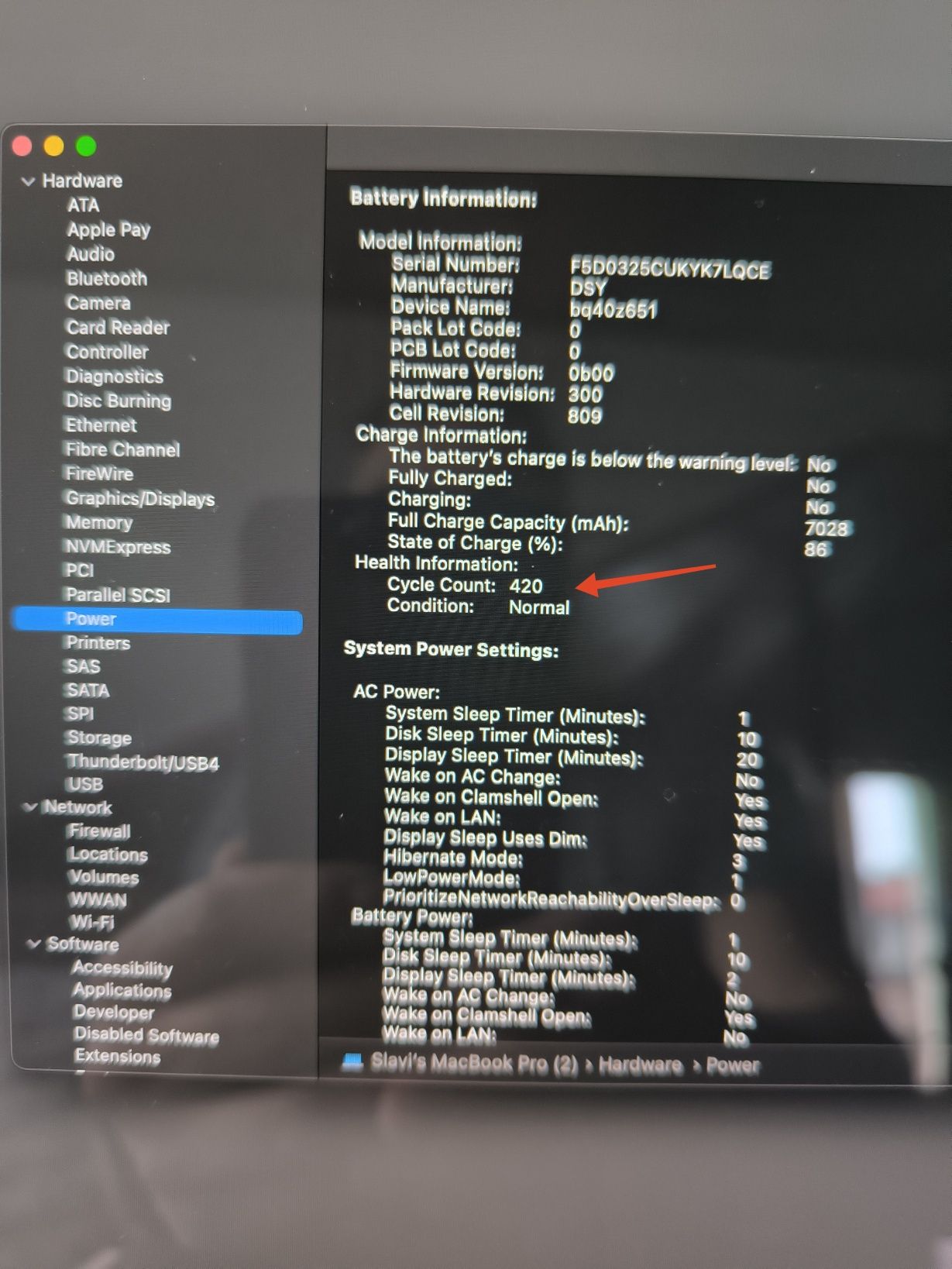 Macbook Pro 16' - 2019 - 32 RAM - intel i7 - SSD 500 GB