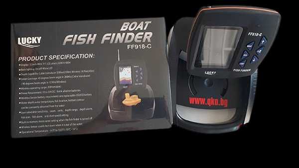 Лодка за захранка със сонар Lucky FF918 може и по отделно