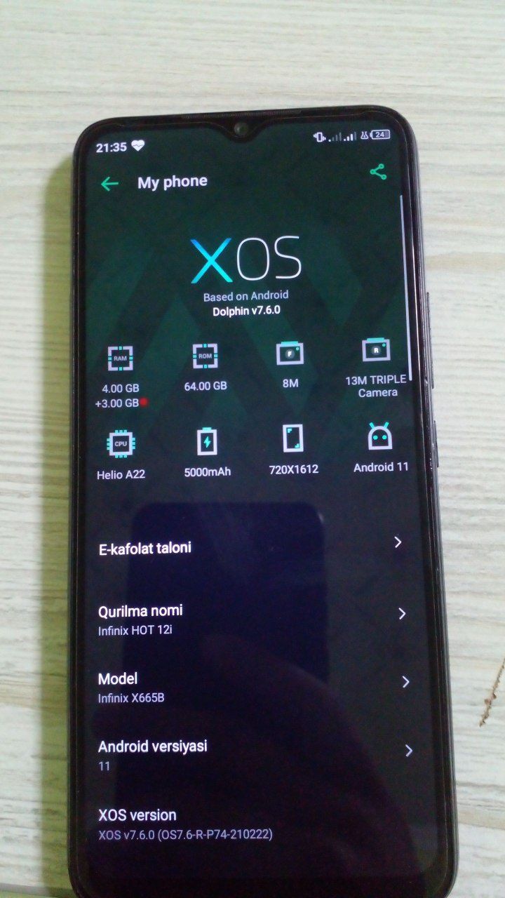 Infinix HOT 12 i