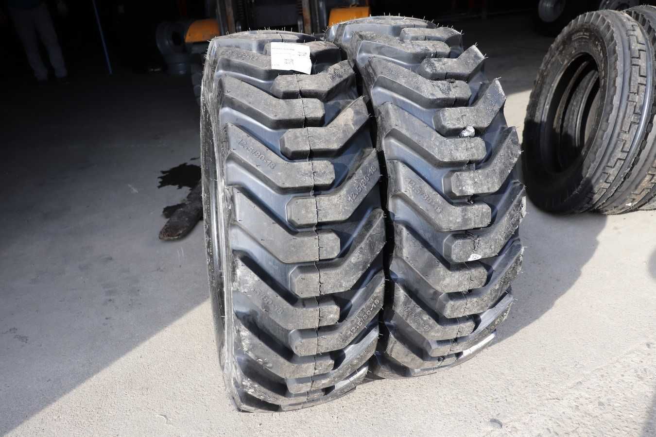 Anvelope noi 12.5/80-18 OZKA 14 pliuri cauciucuri BULDOEXCAVATOR