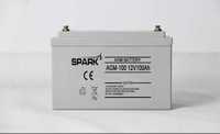 Гелевые аккумуляторы 12 В 100ач  для UPS ИБП SPARK AGM!!!