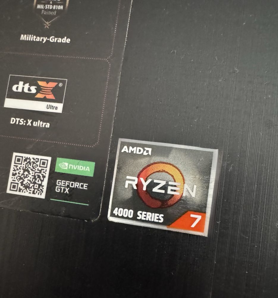 ASUS TUF Gaming F15 (модел с 1660 Ti + Ryzen 7 4800H)