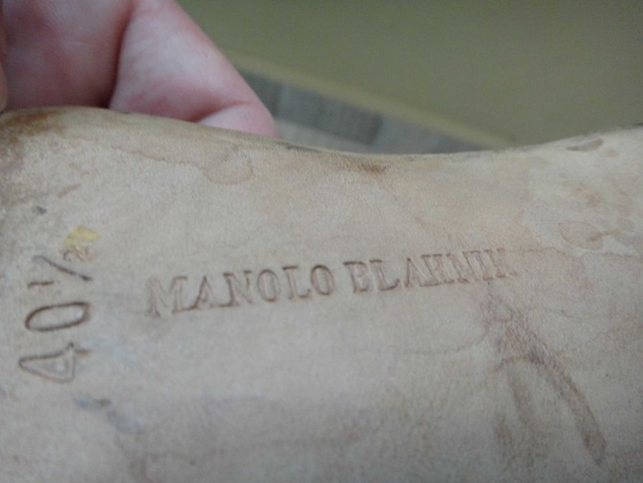 Обувки "Manоlo Blahnik" (нисък ток)
