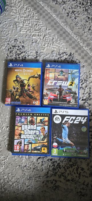 Продам игры на пс4 и пс5