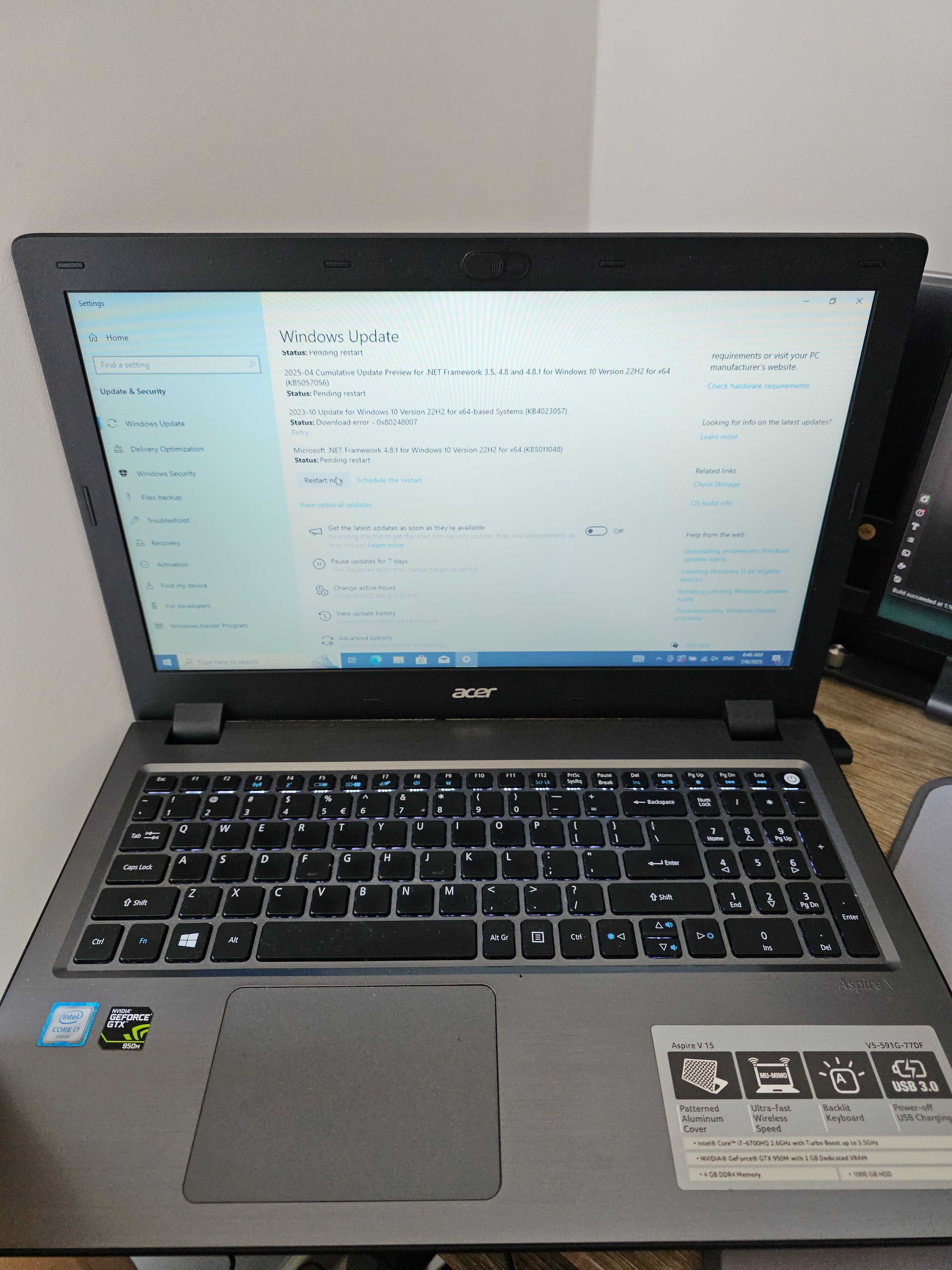 Acer Aspire V5-591G