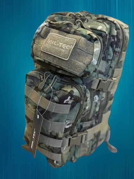 Rucsac Ghiozdan militar MIL-TEC Marime 20 litri Camuflaj Combat Armata