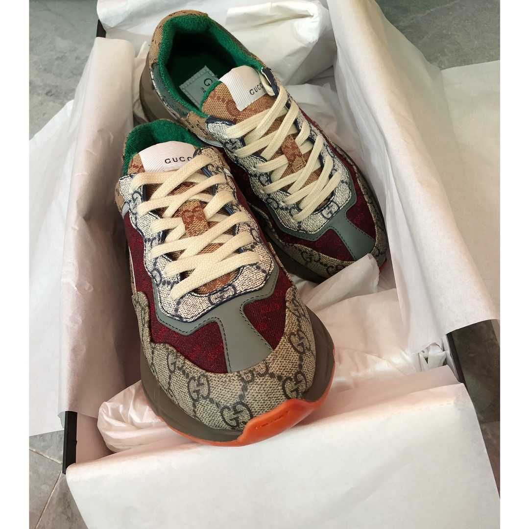 Adidasi Gucci Rhyton canvas unisex/marimi 35-44/ tip Premium