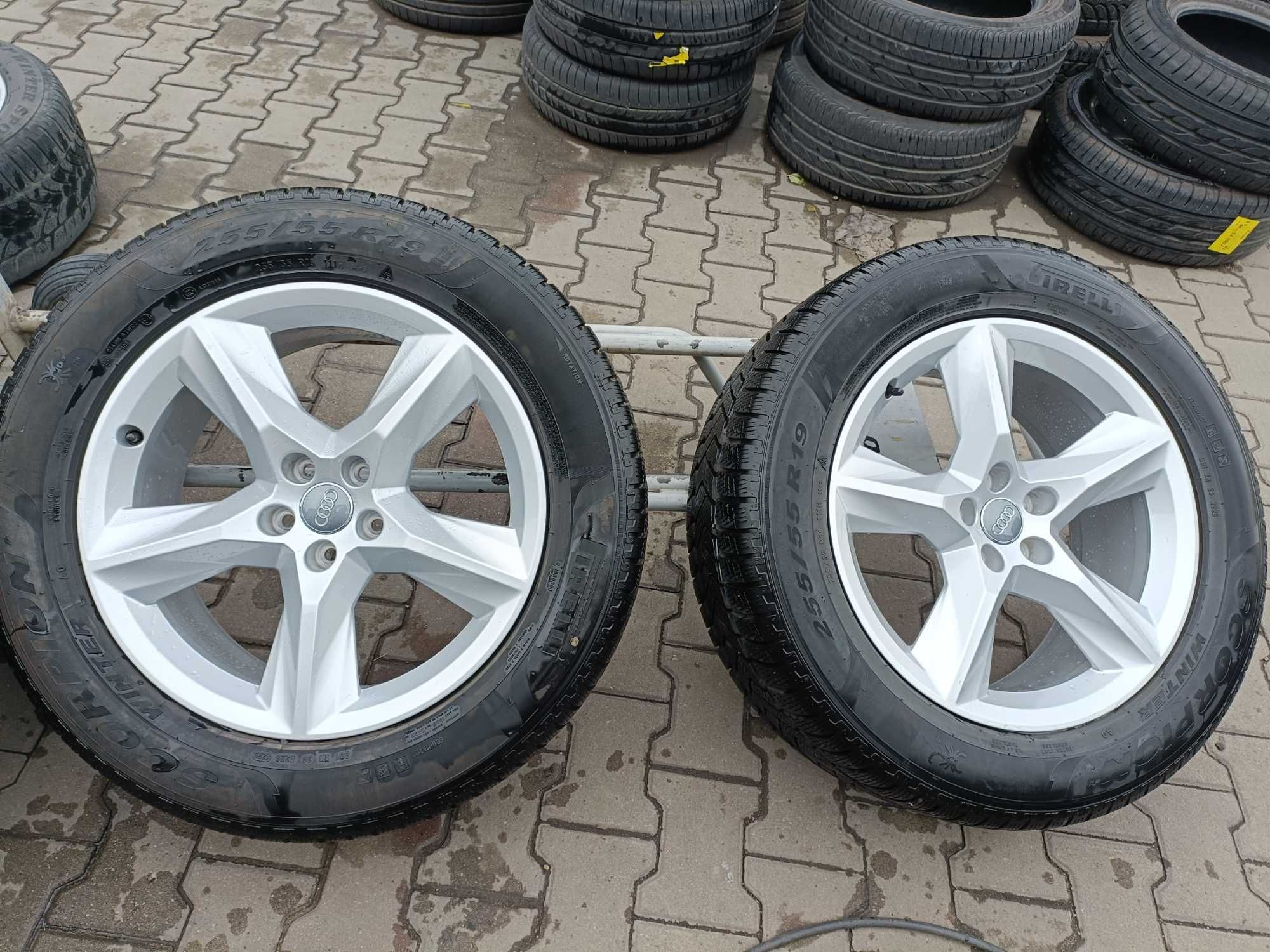 Jante Audi Q7  Touareg Anvelope iarna Pirelli 255 55 19