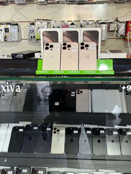 iphone 16 pro 128gb emkost 99% 165 marta zaryada qoyilgan