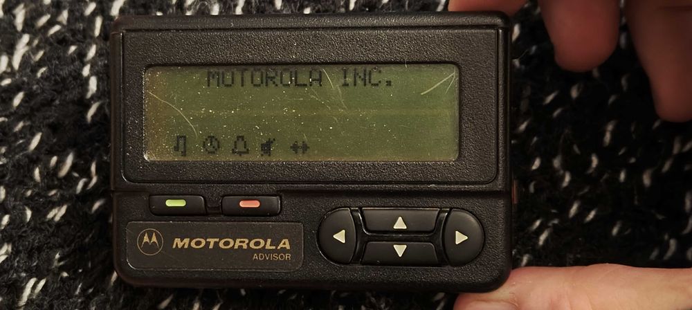 Motorola Advisor – оригинален ретро пейджър