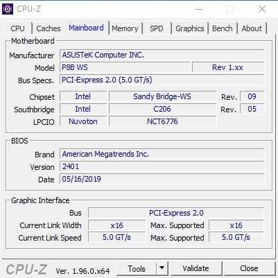 Asus P8B WS дънна платка Intel 1155 сокет / Asus Workstation