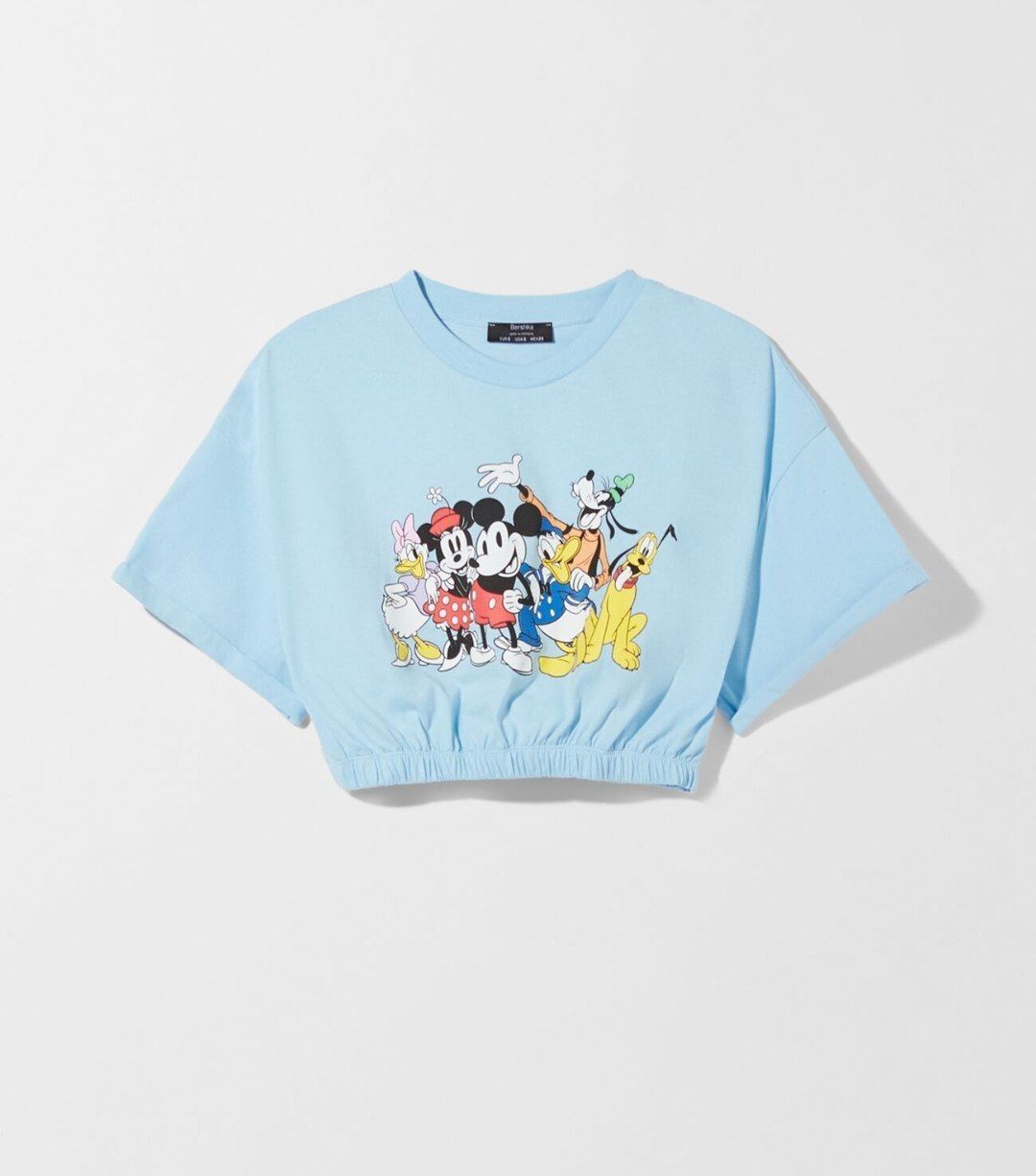 топ bershka mickey mouse