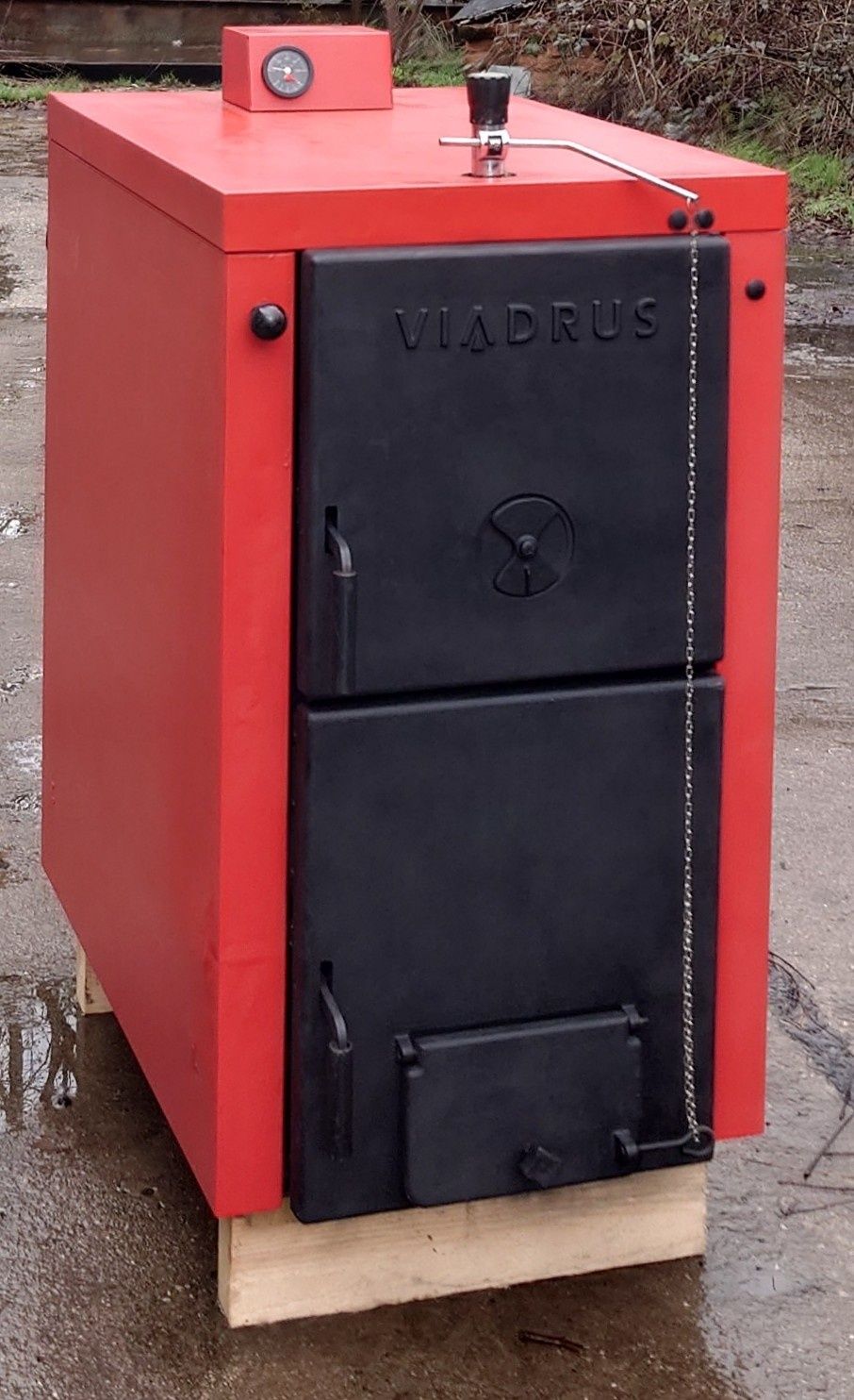 Чугунен котел на твърдо гориво Виадрус/Viadrus U22 7D, 35-41 kW