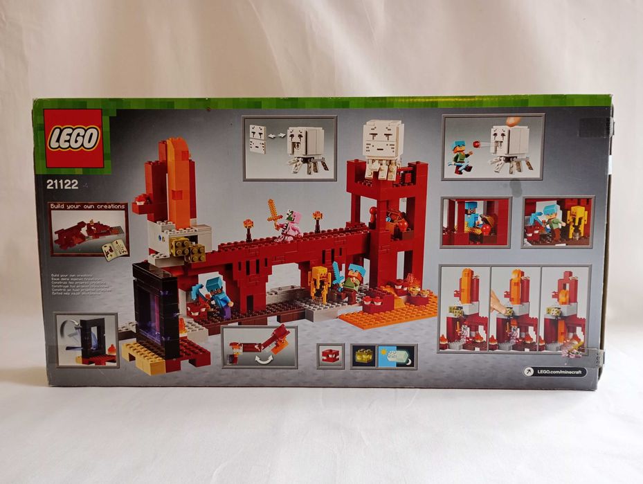 LEGO Minecraft комплект 21122 "The Nether Fortress" от 2015 година