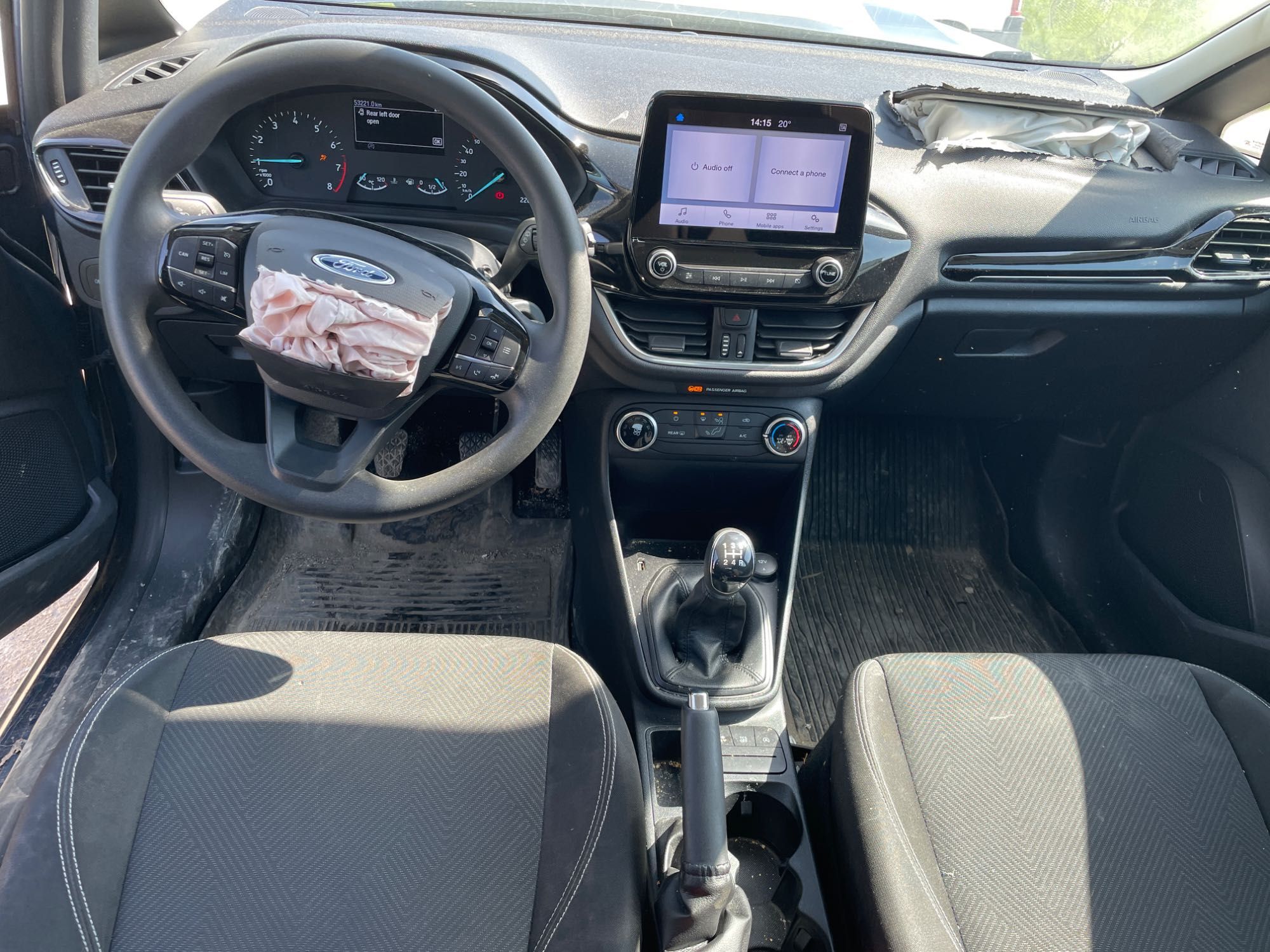 Ford Fiesta 1.1 Ti-VCTi, двигател FSJA, 75 кс. Форд Фиеста engine FSJA