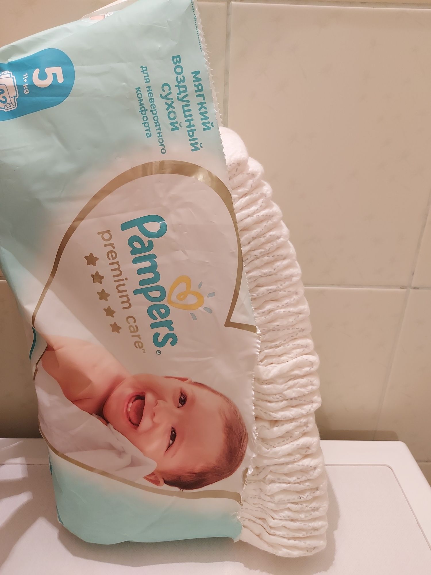 Подгузники pampers PREMIUM CARE