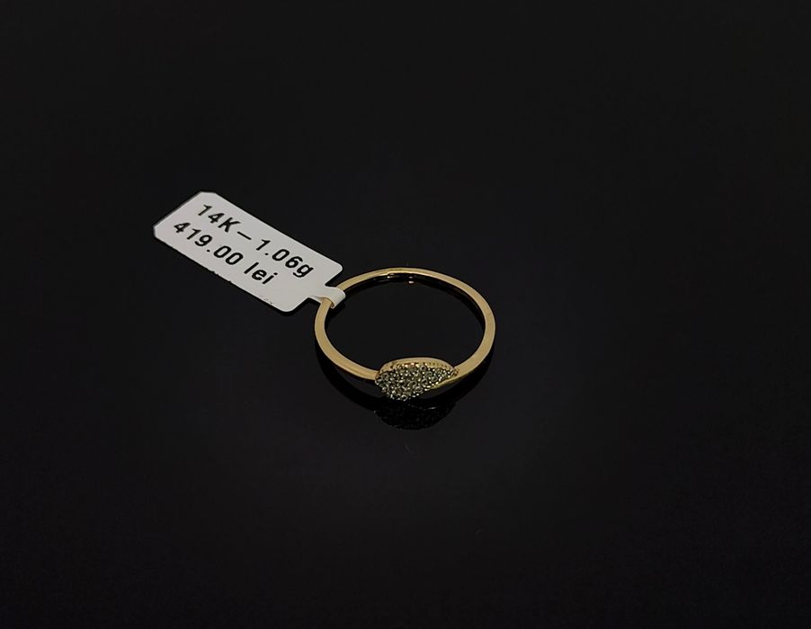 Bijuteria Royal inel din aur 14k 1.06 gr