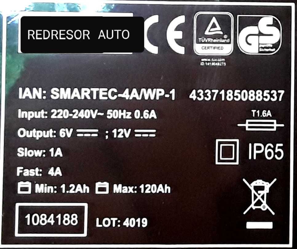 REDRESOR AUTO - Incarcator baterii cu afisaj LCD NOU + BONUS - 80 Lei