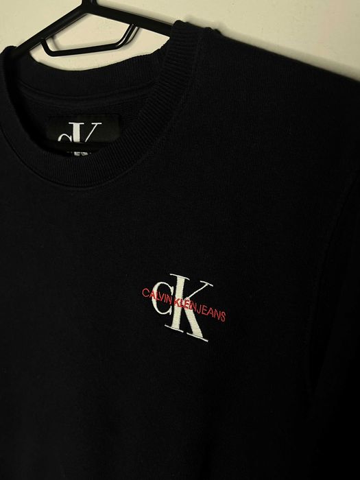 Calvin Klein Jeans Crop Sweatshirt Дамска Блуза