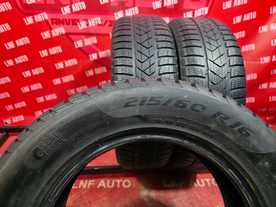 Anvelope de IARNA - 215/60/16 - PIRELLI - 7 / 7.88 MM - DOT 2023 !